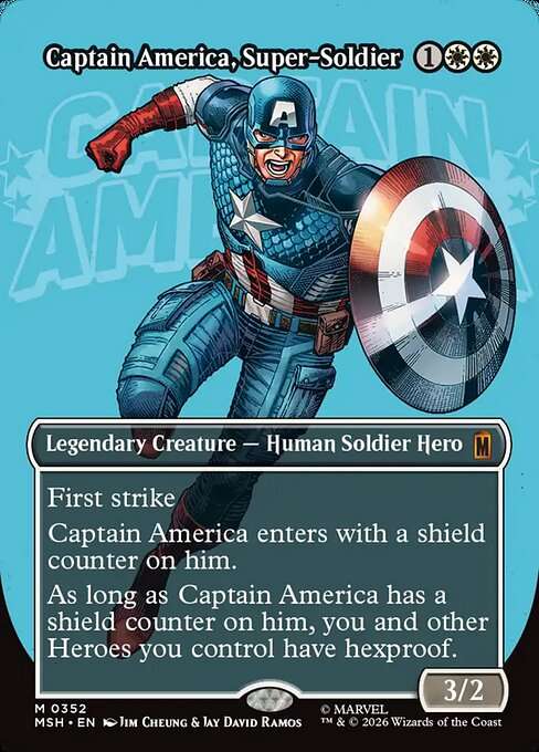 Captain America, Super-Soldier [Foil]