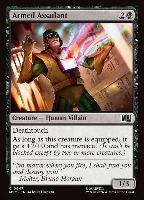 Armed Assailant [Foil]