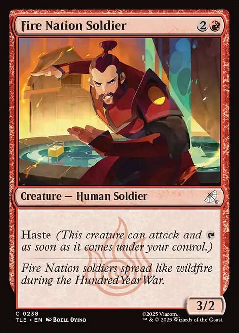 Fire Nation Soldier [Foil]