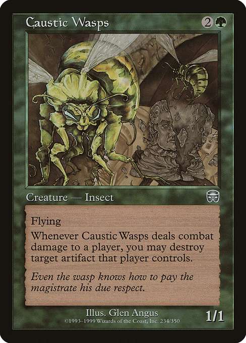 Caustic Wasps [Foil]