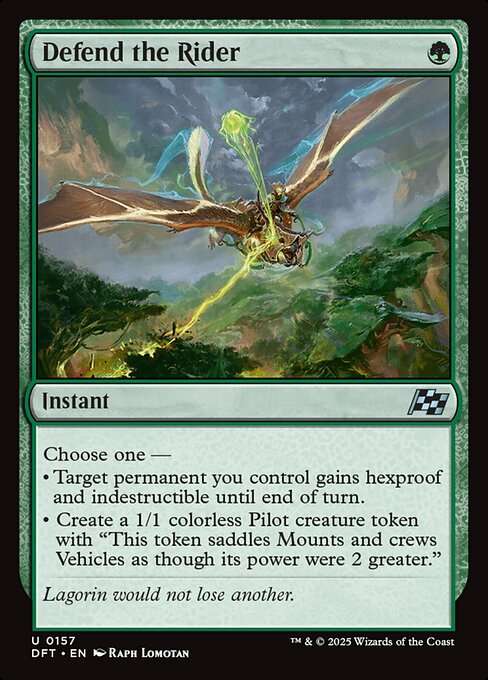 Defend the Rider [Foil]