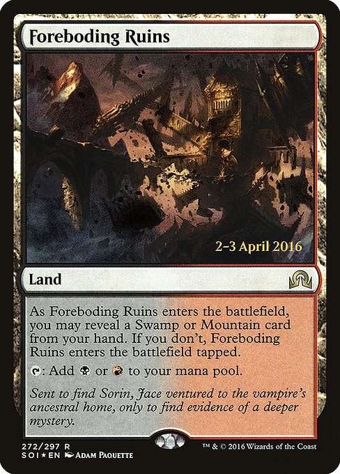 Foreboding Ruins [Foil]