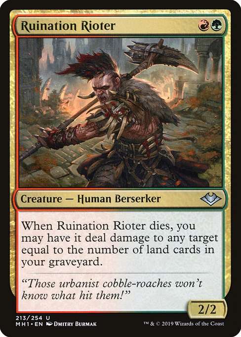 Ruination Rioter [Foil]