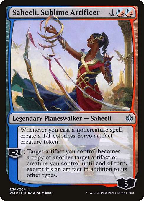 Saheeli, Sublime Artificer [Foil]