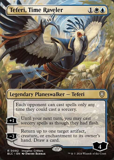 Teferi, Time Raveler [Foil]