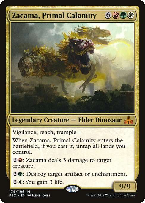 Zacama, Primal Calamity [Foil]