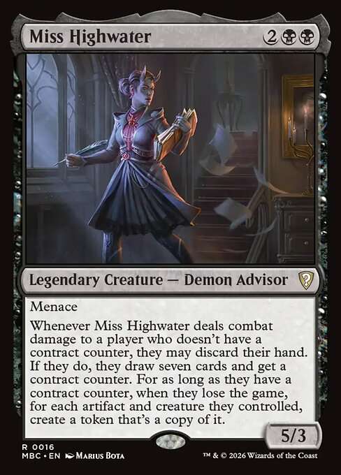 Miss Highwater [Foil]
