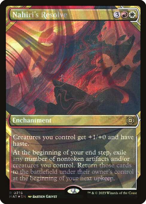 Nahiri's Resolve [Foil]