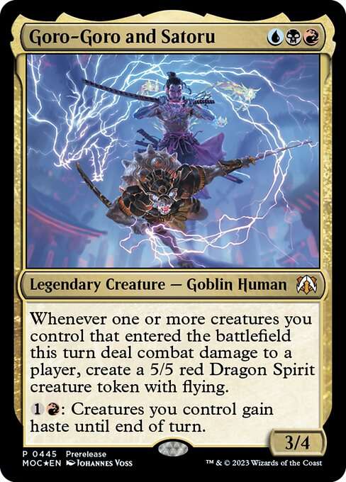 Goro-Goro and Satoru [Foil]