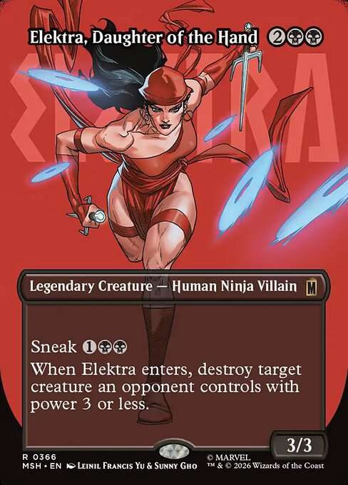 Elektra, Daughter of the Hand [Foil]