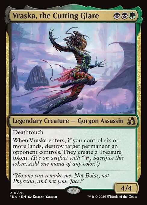 Vraska, the Cutting Glare [Foil]