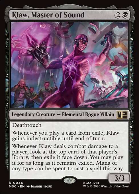 Klaw, Master of Sound [Foil]