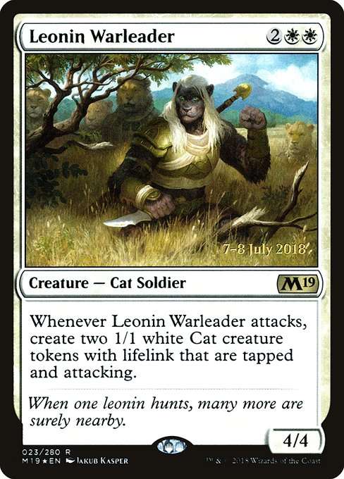 Leonin Warleader [Foil]