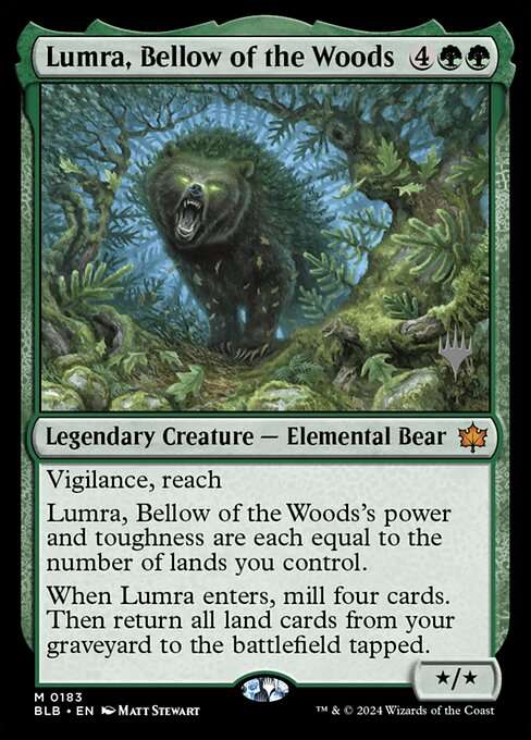 Lumra, Bellow of the Woods [Foil]