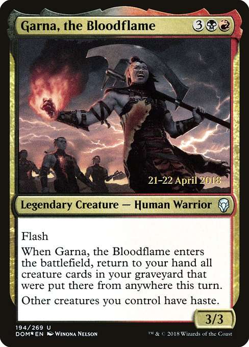 Garna, the Bloodflame [Foil]