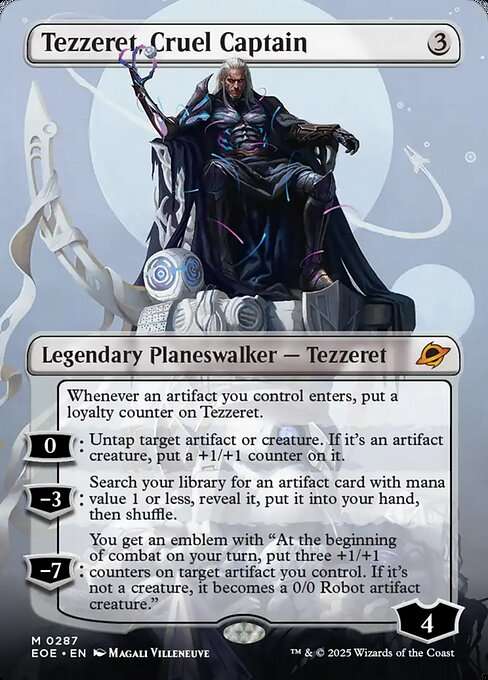 Tezzeret, Cruel Captain [Foil]