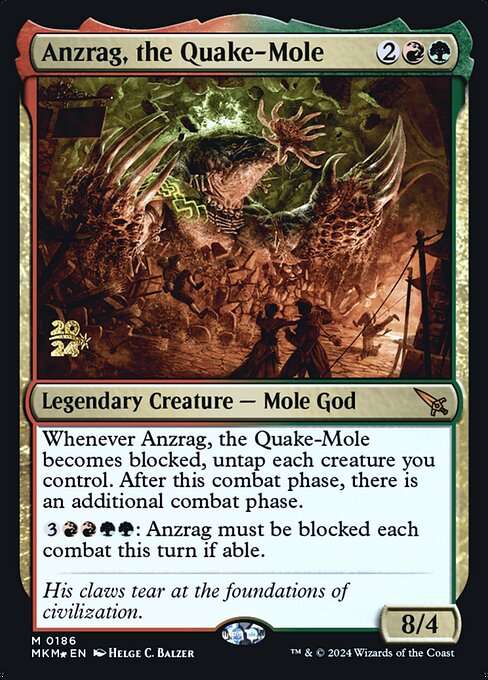 Anzrag, the Quake-Mole [Foil]