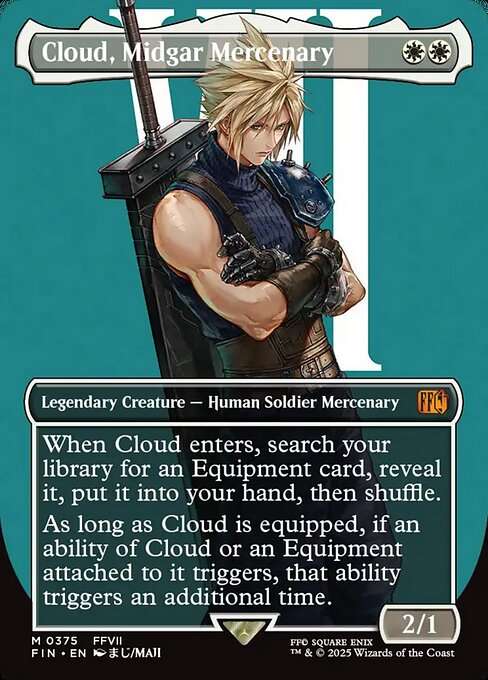 Cloud, Midgar Mercenary [Foil]