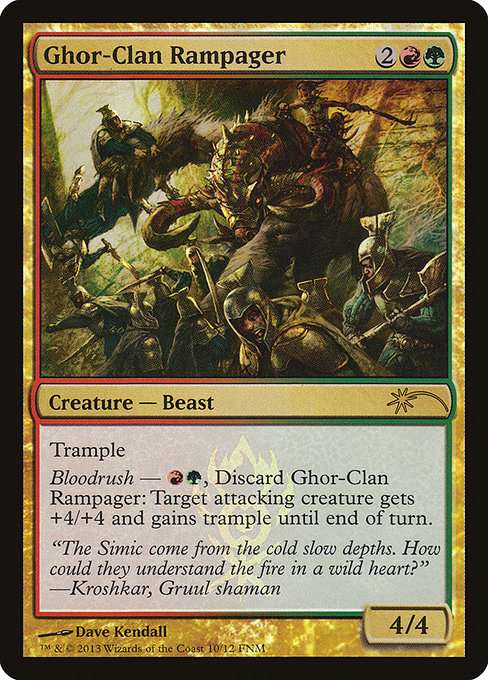 Ghor-Clan Rampager [Foil]