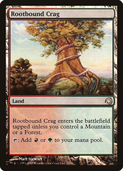 Rootbound Crag [Foil]