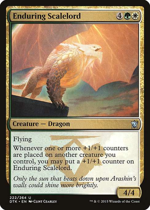 Enduring Scalelord [Foil]