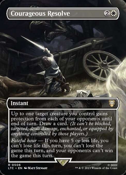 Courageous Resolve [Foil]