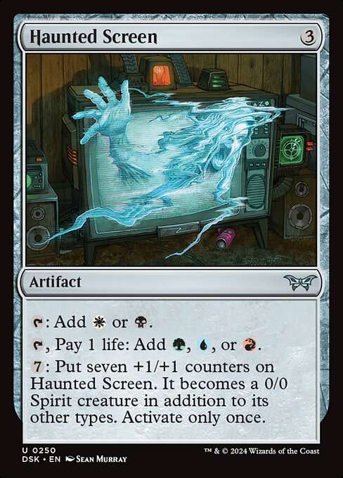 Haunted Screen [Foil]