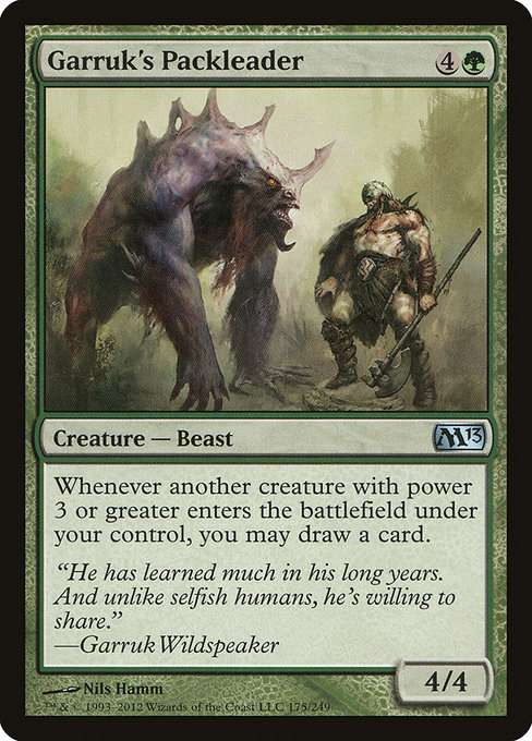 Garruk's Packleader [Foil]