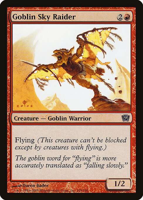 Goblin Sky Raider [Foil]
