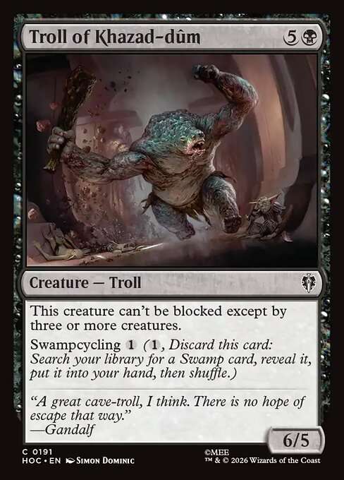 Troll of Khazad-dûm