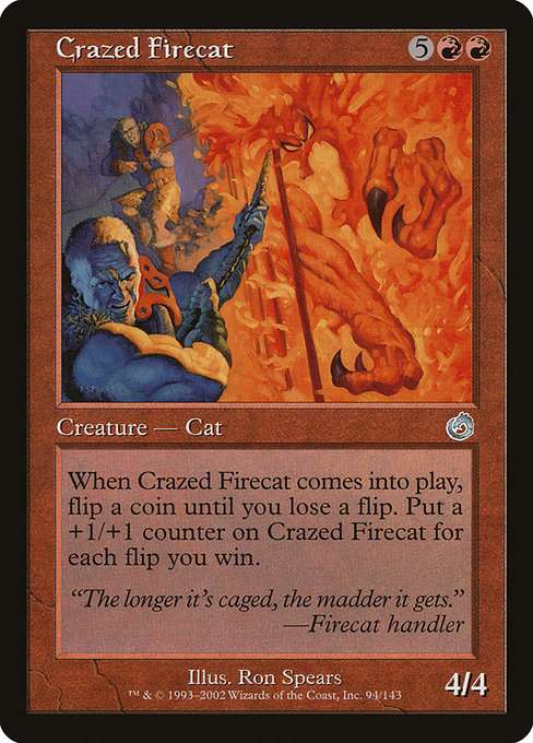 Crazed Firecat [Foil]