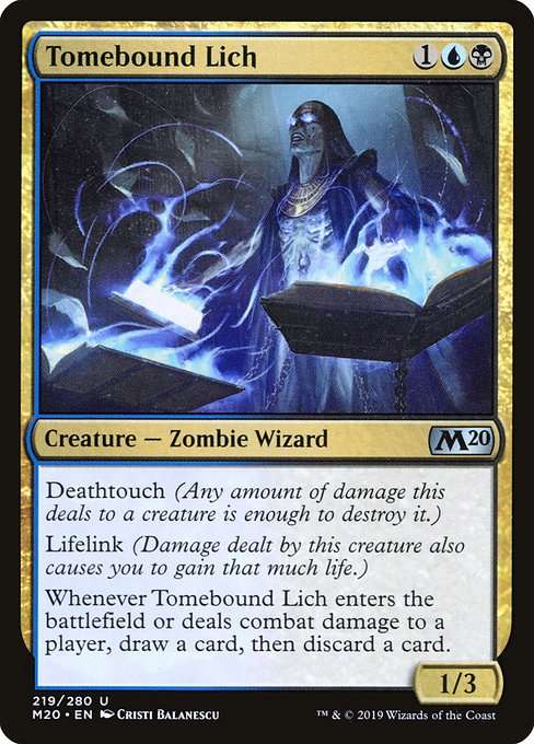 Tomebound Lich [Foil]