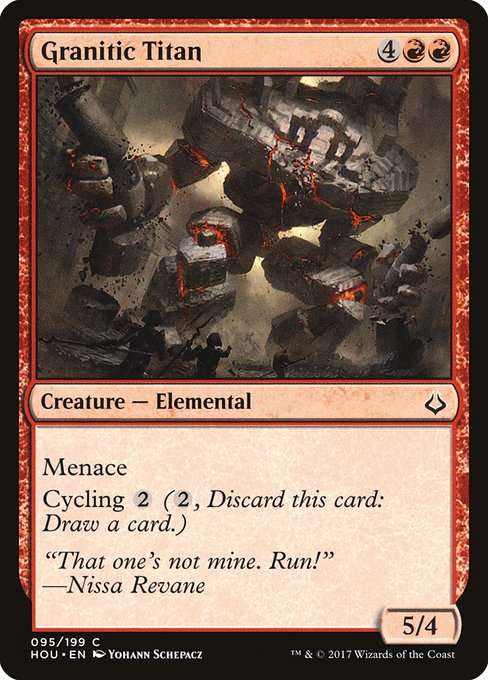 Granitic Titan [Foil]
