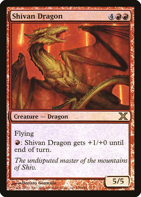 Shivan Dragon [Foil]