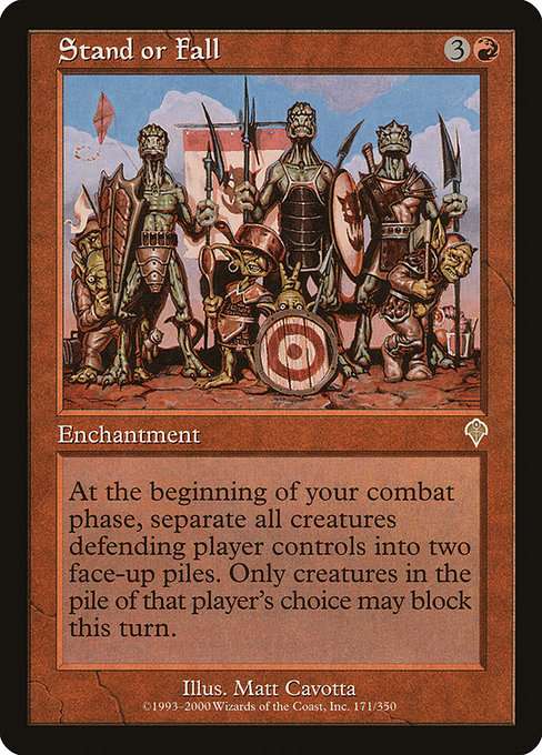Stand or Fall [Foil]