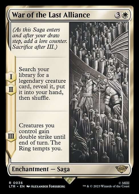 War of the Last Alliance [Foil]