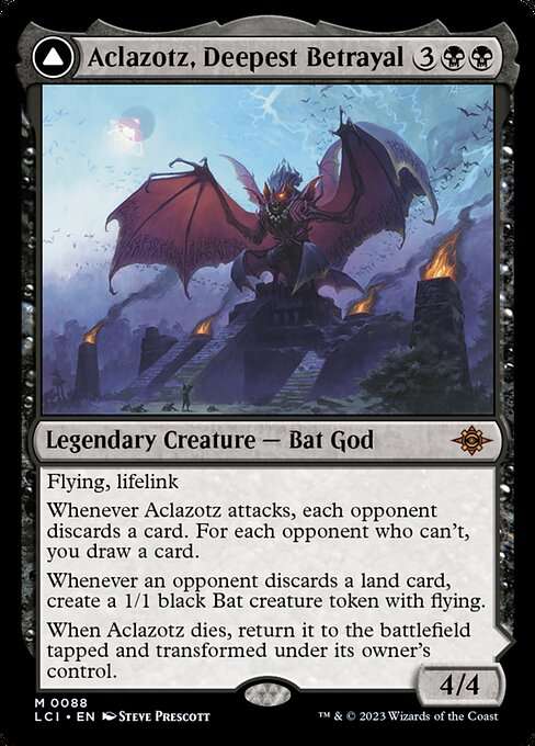 Aclazotz, Deepest Betrayal // Temple of the Dead [Foil]