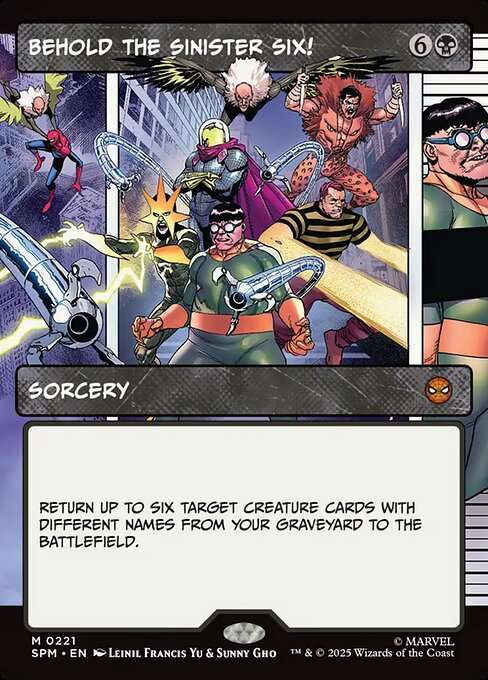 Behold the Sinister Six! [Foil]