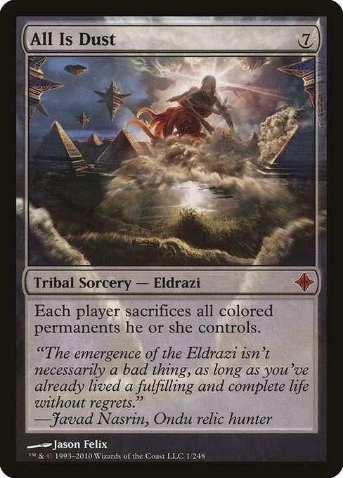 All Is Dust [Foil]