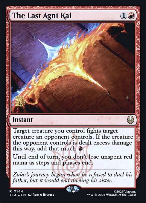 The Last Agni Kai [Foil]