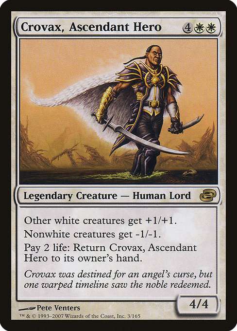 Crovax, Ascendant Hero [Foil]