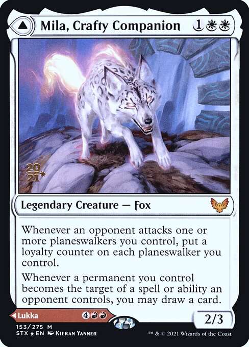 Mila, Crafty Companion // Lukka, Wayward Bonder [Foil]