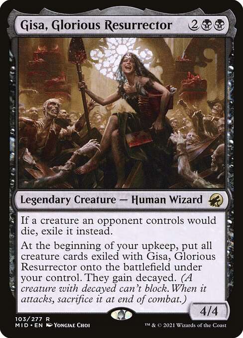 Gisa, Glorious Resurrector [Foil]