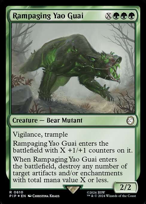 Rampaging Yao Guai [Foil]