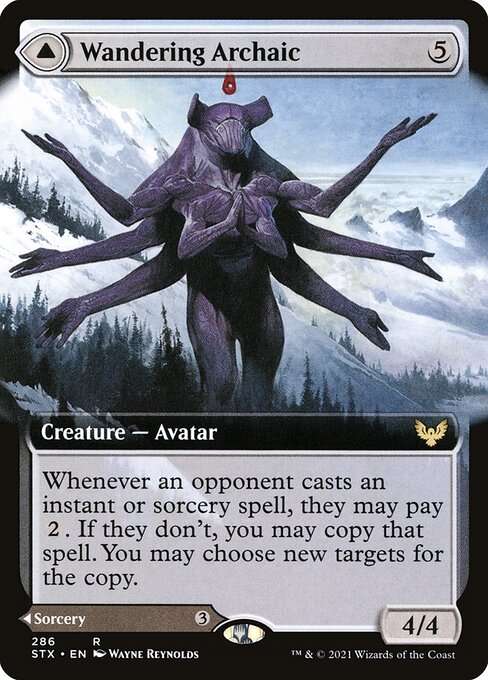 Wandering Archaic // Explore the Vastlands [Foil]