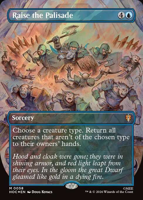 Raise the Palisade [Foil]