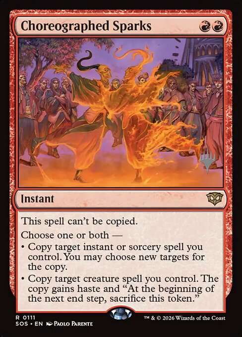 Choreographed Sparks [Foil]