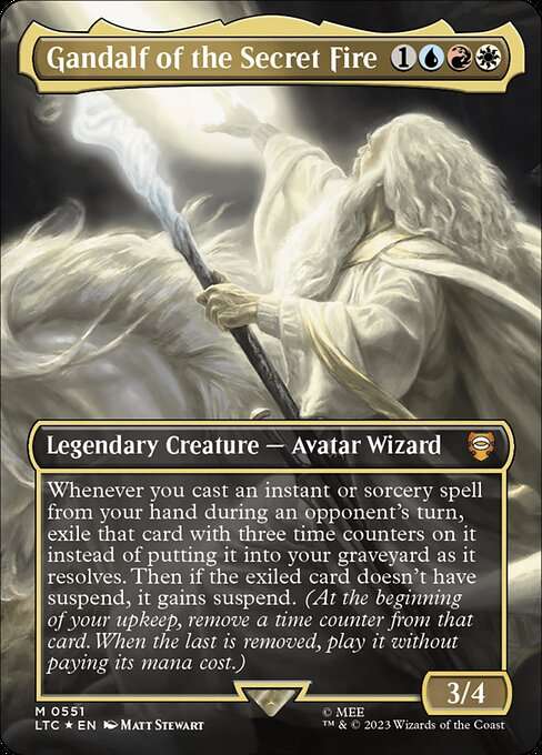 Gandalf of the Secret Fire [Foil]