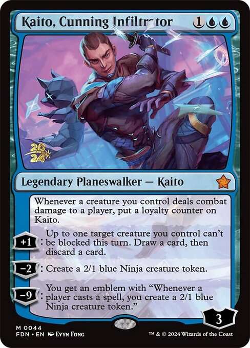 Kaito, Cunning Infiltrator [Foil]