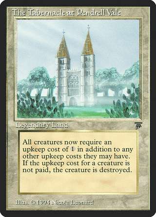 The Tabernacle at Pendrell Vale — Legends